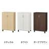 下駄箱 シューズボックス 扉 約18足収納 靴箱 玄関収納 シューズラック フルニコ FUL-1065D 幅630×奥行364×高さ990mm 白井産業-1