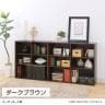 フリーラック 本棚 シェルフ フルニコ FUL-9011 幅1063×奥行292×高さ898mm 白井産業-4