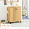 下駄箱 シューズボックス 通気性 抜群 約24足収納 スリット扉 靴箱 玄関収納 シューズラック ガルバートン GBP-1075D 幅750×奥行362×高さ1026mm 白井産業-3