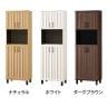 下駄箱 シューズボックス 通気性 抜群 約27足収納 スリット扉 靴箱 玄関収納 シューズラック ガルバートン GBP-1860D 幅600×奥行362×高さ1848mm 白井産業-1