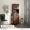 下駄箱 シューズボックス 通気性 抜群 約27足収納 スリット扉 靴箱 玄関収納 シューズラック ガルバートン GBP-1860D 幅600×奥行362×高さ1848mm 白井産業-5
