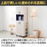 下駄箱 シューズボックス 通気性 抜群 約27足収納 スリット扉 靴箱 玄関収納 シューズラック ガルバートン GBP-1860D 幅600×奥行362×高さ1848mm 白井産業-6