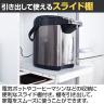 食器棚 スリム スライド棚 キッチン収納 モデレオ MDL-1840SL WH 幅388×奥行392×高さ1798mm 白井産業-4