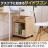 サイドワゴン デスクワゴン オフィスコ2 キャスター付き 幅450×奥行343×高さ592mm 白井産業-7