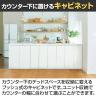 キャビネット 棚 カウンター下 プッシュ式扉 キッチン収納 ピタシエ PTS-8560D 幅600×奥行296×高さ849mm 白井産業-9