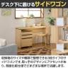 デスクサイドワゴン セパルテック SEP-6040W 幅406×奥行429×高さ606mm 白井産業-4