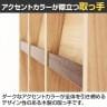 ディスプレイラック フラップ扉 本棚 飾り棚 セパルテック SEP-9095F 幅947×奥行413×高さ885mm 白井産業-12