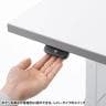 電動昇降作業台 静止荷重100kg スタンディングデスク パソコンデスク 作業台 メラミン天板 遠隔操作 幅1200×奥行750×高さ634～1284mm 物流 倉庫 工場-5