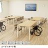 eテーブル オフィスデスク ワークデスク 会議テーブル 作業台 作業机 高耐荷重 人数変更対応 脚間調節可能 木目 幅1400×奥行600×高さ800mm MEF-14060-3