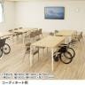 eテーブル オフィスデスク ワークデスク 会議テーブル 作業台 作業机 高耐荷重 人数変更対応 脚間調節可能 木目 幅1400×奥行900×高さ800mm MEF-14090-3