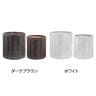 【大小2個セット】FARBOR ファーバー 木調FRPプランター 丸型 鉢カバー プランターボックス 円形 花壇 鉢 軽量 モダン 庭 ベランダ エントランス ホテル 玄関-1