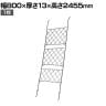 アイアン製グリーンカーテン Argyle アーガイル 1枚 日よけ シェード 立て掛け カーテン フェンス 節電 省エネ 窓 目隠し つる性植物 スチール製