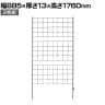 アイアンフェンス Graph(グラフ) 2枚組 ガーデンフェンス グリーンフェンス 花壇 縁取り 仕切り 境界線 囲い 差し込み式 庭 DIY つる性植物 園芸用品 高さ1760mm