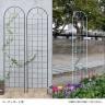 クラシックフェンス220 ハイタイプ 4枚組 ガーデンフェンス 花壇 縁取り 仕切り 境界線 囲い 差し込み式 庭 クラシカル DIY 庭づくり 園芸用品 目隠し 防犯-3