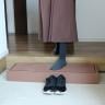 人工木ウッドデッキ ecofeel エコフィール 縁台(2台)・ステップ・フェンスセット 踏み台 屋外 テラス 庭 ベランダ アウトドアリビング 正方形縁台-8
