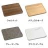 【2個セット】天然素材調のマルチトレー Surury スルリー 角型 400mm キャスター付き 鉢台 荷台 観葉植物 移動 鉢皿 家電 キャリー プランター台 PVC素材 掃除-1
