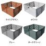 折り畳めるウッドフェンス ゲート付きサークルセット 横ボーダー ペットケージ 木製 囲い 縁取り 庭づくり ガーデンフェンス 花壇 仕切り 境界 庭 園芸用品 DIY-1