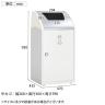 テラモト Trim(トリム)STF(ステン) 一般ゴミ用 ゴミ箱 68L 業務用 ダストボックス 分別 アジャスター付き 屋内用 学校 幅470×奥行435×高さ930mm-2