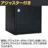 テラモト Trim(トリム)STF(ステン) あきかん用 ゴミ箱 68L 業務用 ダストボックス 分別 アジャスター付き 屋内用 学校 幅470×奥行435×高さ930mm-7