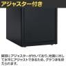 テラモト Trim(トリム)SLF(ステン) かん・びん用 ゴミ箱 47L 業務用 ダストボックス 分別 アジャスター付き 屋内用 学校 幅360×奥行435×高さ930mm-6
