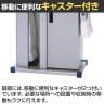 傘ぽん KP-29CBBH ゴミ箱付き 折りたたみ傘袋用ホルダー付き 傘用袋付き キャスター付き 幅473×奥行321×高さ970mm 傘袋スタンド エントランス-3