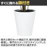 観葉植物 人工樹木 フェイクグリーン 造花 ベンジャミンバロック FST 高さ1800mm 鉢:SA-10(WH)-3