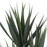 観葉植物 人工樹木 フェイクグリーン 造花 ユッカ ブラックポット付き 高さ1250mm-2
