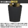 観葉植物 人工樹木 フェイクグリーン 造花 ユッカ ブラックポット付き 高さ1250mm-5