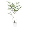 観葉植物 人工樹木 フェイクグリーン 造花 ドウダンツツジ FST 高さ1300mm 鉢:SA-7(WH)-19