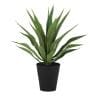 観葉植物 人工樹木 フェイクグリーン 造花 アガベ・アメリカーナ 高さ800mm 鉢:SA-8(BK)-19