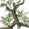 観葉植物 人工樹木 フェイクグリーン 造花 ミックスファン スタンプウッド 高さ400mm 卓上-1