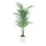 観葉植物 人工 樹木 アレカヤシPE 高さ1800mm Lサイズ 鉢:クオーツ240