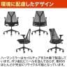 【8月下旬入荷予定】Sayl Chair セイルチェア ブラックフレーム アジャスタブルアーム 前傾チルト HermanMiller ハーマンミラー オフィスチェア 人間工学 座面チャコール AS1YA23HAN2BKBBSGSG1HA03-9