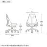 Sayl Chair セイルチェア ホワイトフレーム アームレス 前傾なし HermanMiller ハーマンミラー AS1YA22NAN265BB981HA09-13