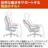 エンボディチェア Embody Chairs グラファイトフレーム カーペットキャスター シンク ブラック HermanMiller ハーマンミラー | CN122AWAA G1G1BB3Y12-10