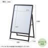 フロントオープンポスタースタンド インフォメーションスタンド メニュースタンド 案内板 A型看板 フロアスタンド 片面 A1 屋外対応-5
