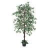 観葉植物 人工樹木 フェイクグリーン インテリアグリーン 造花 ベンジャミン 高さ1500mm-19