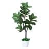 観葉植物 人工樹木 フェイクグリーン インテリアグリーン 造花 ゴムの木 高さ1500mm-19