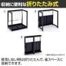 折りたたみ式傘立て 12本立て ステンレス アンブレラスタンド 幅358×奥行243×高さ550mm コンパクト収納 省スペース-3