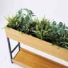 [オプション]プランターボックス専用植栽 フェイクグリーン 観葉植物 幅950×奥行300×高さ400mm-3