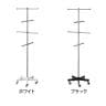 バッグツリー バッグスタンド バックホルダー カバンスタンド 収納 キャスター付き ベース直径484mm 業務用 アパレル 雑貨 店頭用 店舗什器 陳列什器-1