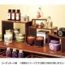 木製コの字ディスプレイ ディスプレイ台 幅150×奥行100×高さ80mm 業務用 店頭用 店舗什器 陳列什器 アパレル 雑貨 インテリア収納-2