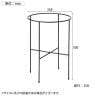 [オプション]PP製投込みバスケット用スタンド 直径358×高さ500mm-1