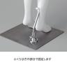 PP製 紳士パンツトルソー 白 男性 業務用 店頭用 店舗什器 陳列什器 アパレル-7