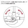 L型マグネットポップ立て 高さ調節可能 サイン 掲示用品 POP スタンドポップ T字型 業務用 店頭用 販促什器 店舗什器 アパレル 受付 飲食店 雑貨 本屋 書店-4