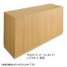 レジスタンド 受付カウンター 会計カウンター 木製 平台タイプ ラスティック柄 引き出し 配線キャップ 鍵付き 店舗什器 接客 業務用 幅600×奥行600×高さ900mm-10