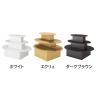 アイランド3段テーブル オーバルテーブル ディスプレイテーブル 木製 幅1528×奥行1223×高さ1010mm 業務用 店頭用 店舗什器 陳列什器 アパレル 雑貨-1