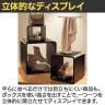 ディスプレイキューブ 木製 ディスプレイ台 正方形 スクエア ロの字 200mm角 角丸 業務用 店頭用 売場 店舗什器 陳列什器 アパレル 雑貨 インテリア収納 展示用-3