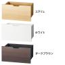 [オプション]木製収納トロッコ 収納ボックス キャスター付き ワゴン ストック什器 什器下収納 店舗什器 業務用 在庫保管 幅600×奥行400mm用-1