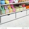 [オプション]木製収納トロッコ 収納ボックス キャスター付き ワゴン ストック什器 什器下収納 店舗什器 業務用 在庫保管 幅600×奥行400mm用-5